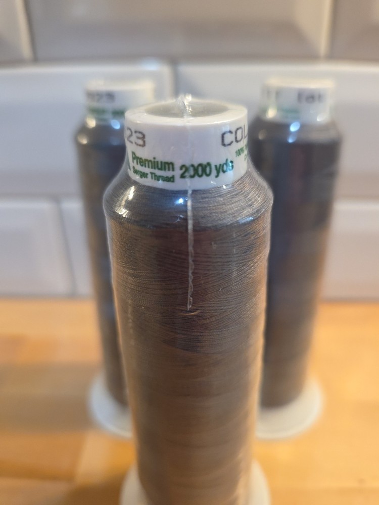 Madiera Serger Thread, 2000 Yds Each, Color 8111 - 3 pack