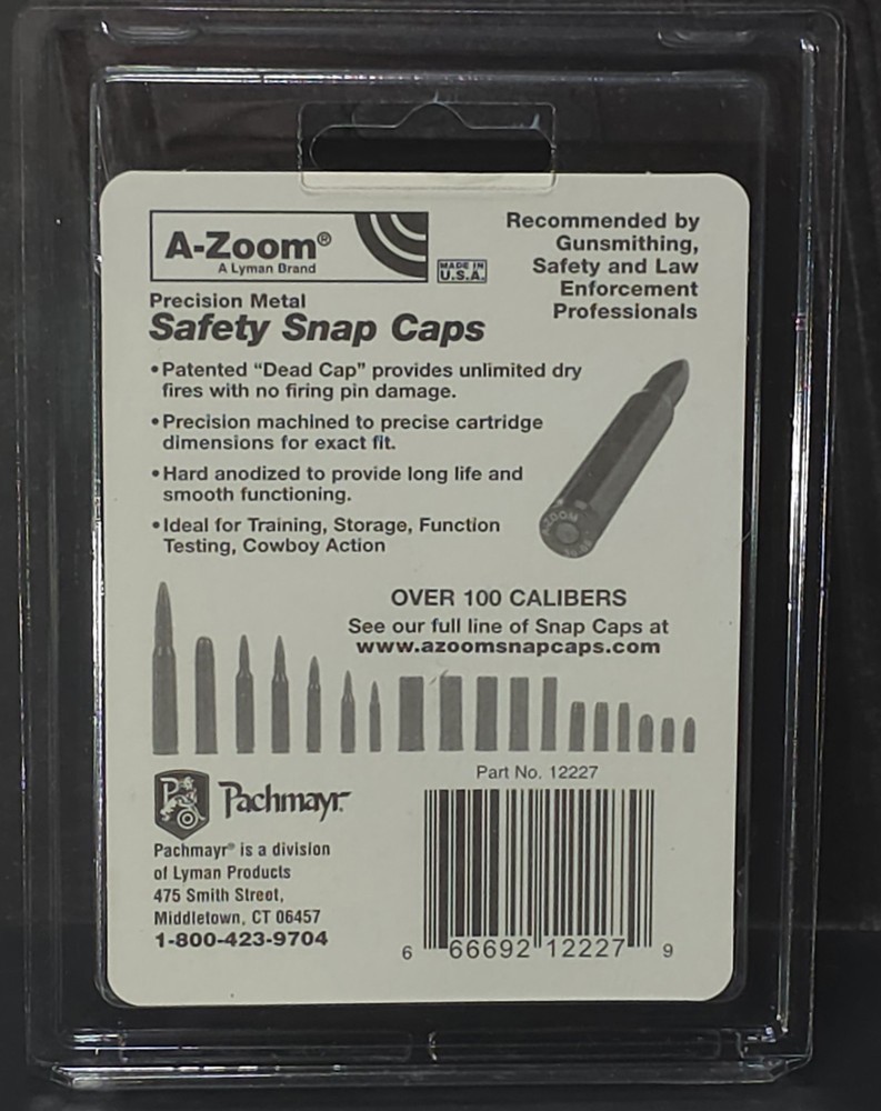 A-Zoom Snap Caps Precision Metal 30-06 Two Pack