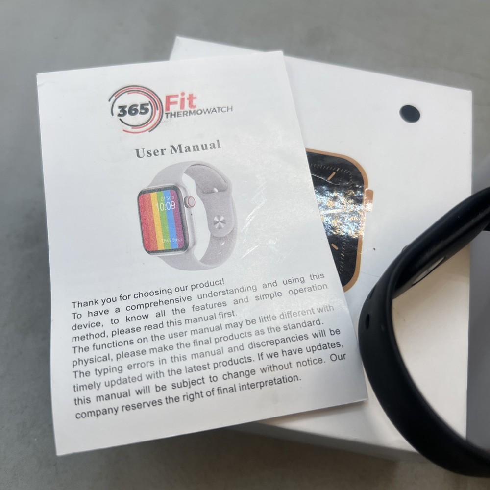 365 Fit Thermo Watch Open Box Unused