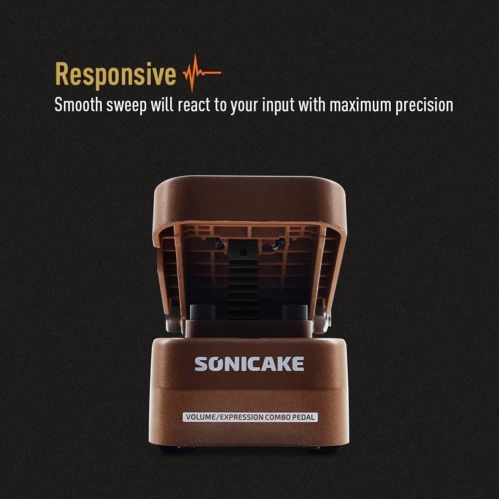 Versatile Guitar Pedal: Passive Volume & Expression Control for All Instruments