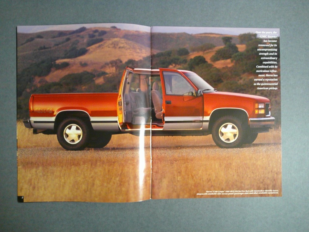 1996 GMC Truck Catalog