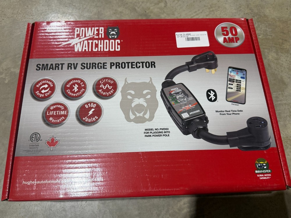 50AMP Power Watchdog Smart RV Surge Protector – Bluetooth