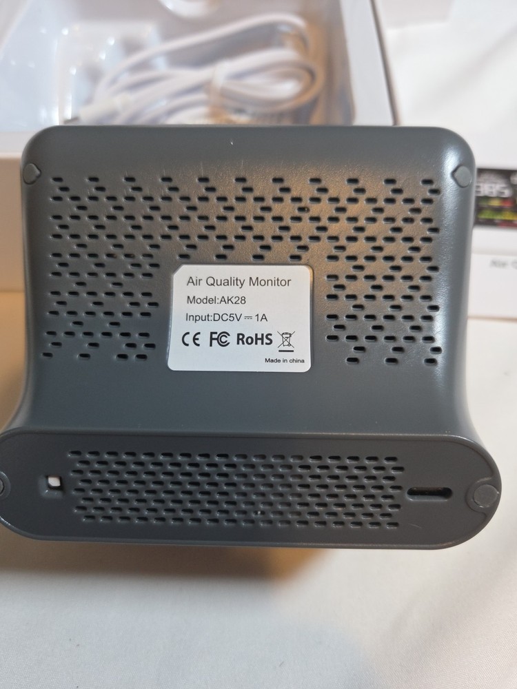 Air Whisper Air Quality Detector Model Ak28