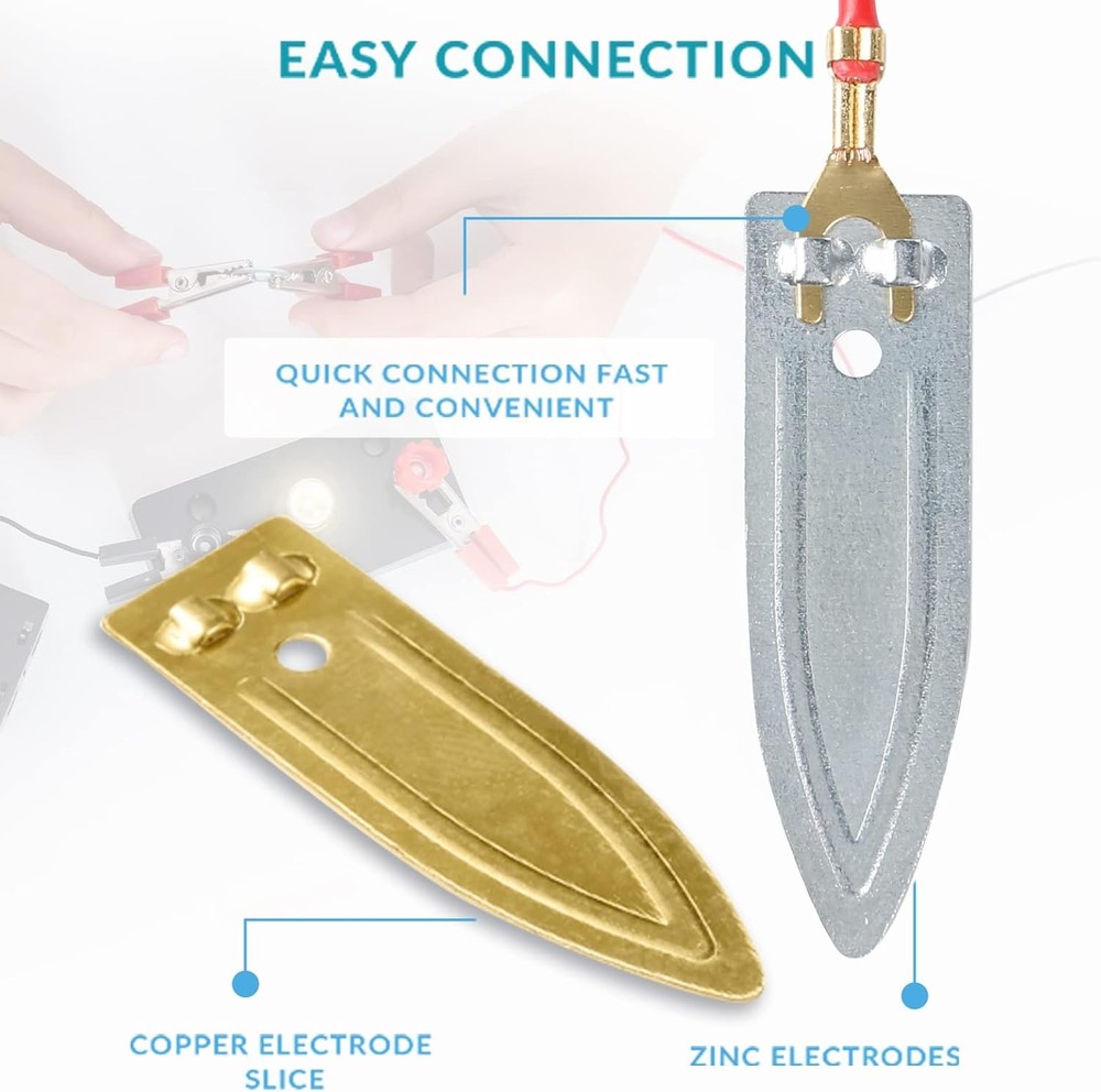 Fruit Battery Science Experiment Kit with Instruction, Potato...