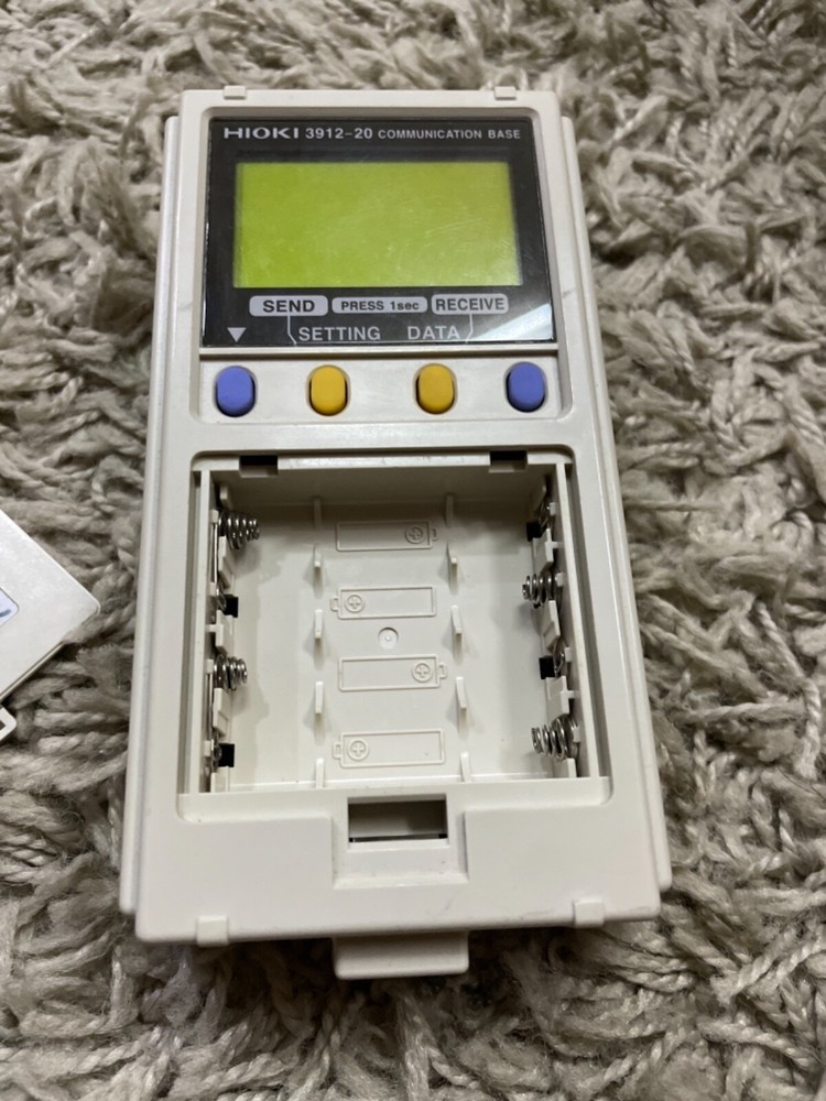 Data Logger Hioki 3912-20 comunication base