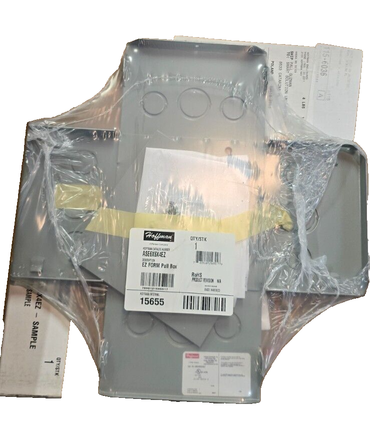Hoffman ASE6X6X4EZ EZ Form Pull Box NEW