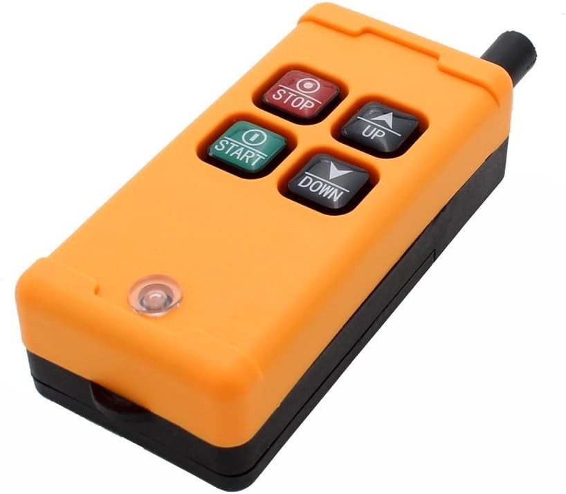 4 Key Crane Industrial Remote Control Wireless Transmitter Push Button Switch
