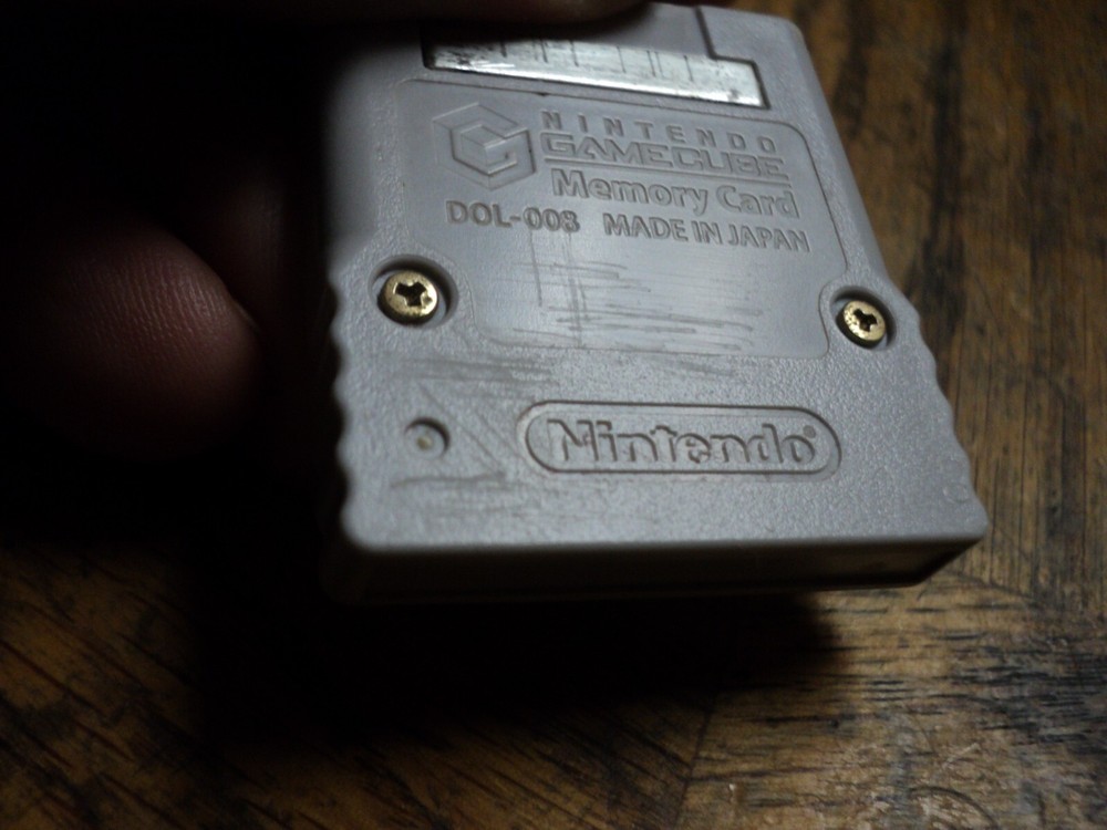 Nintendo Gamecube Memory Card No. DOL-008 Japan