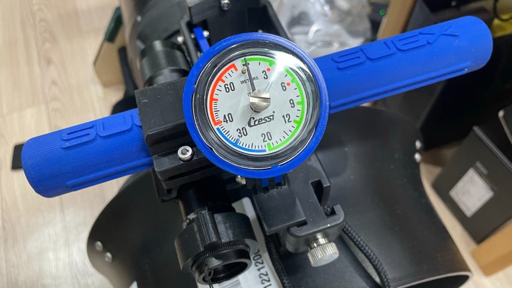 SUEX DPV handle slot depth gauge module
