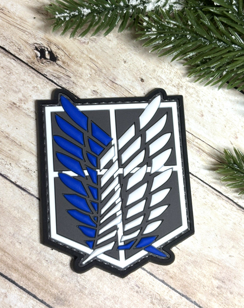 PVC Tactical Morale Patch - Attack On Titan Patch - Anime Wings Patch