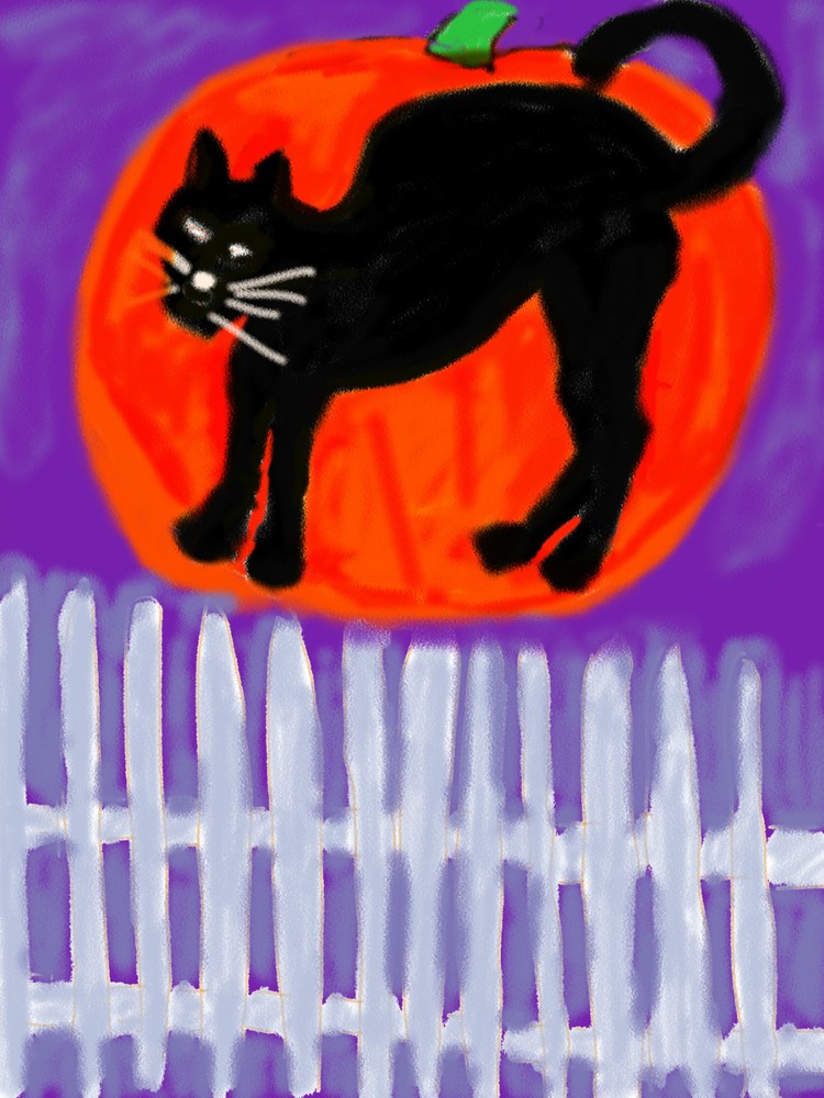 Handmade Artwork Halloween Witch Candy Bag & More Designs