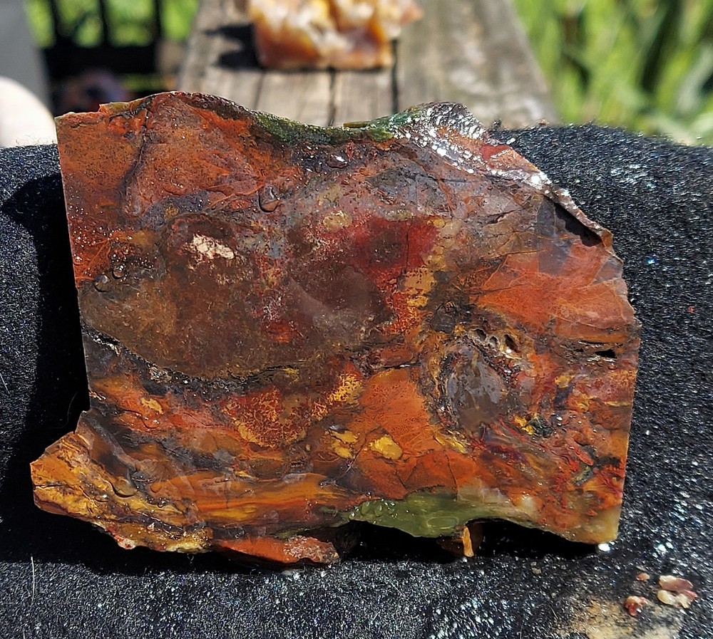 Purple Cow Jasper/Agate Slab