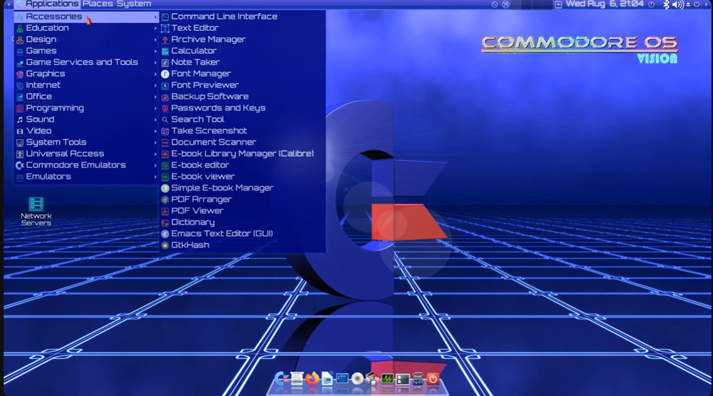 Commodore OS Vision 3.0 | Bootable USB Install | Linux Gaming OS