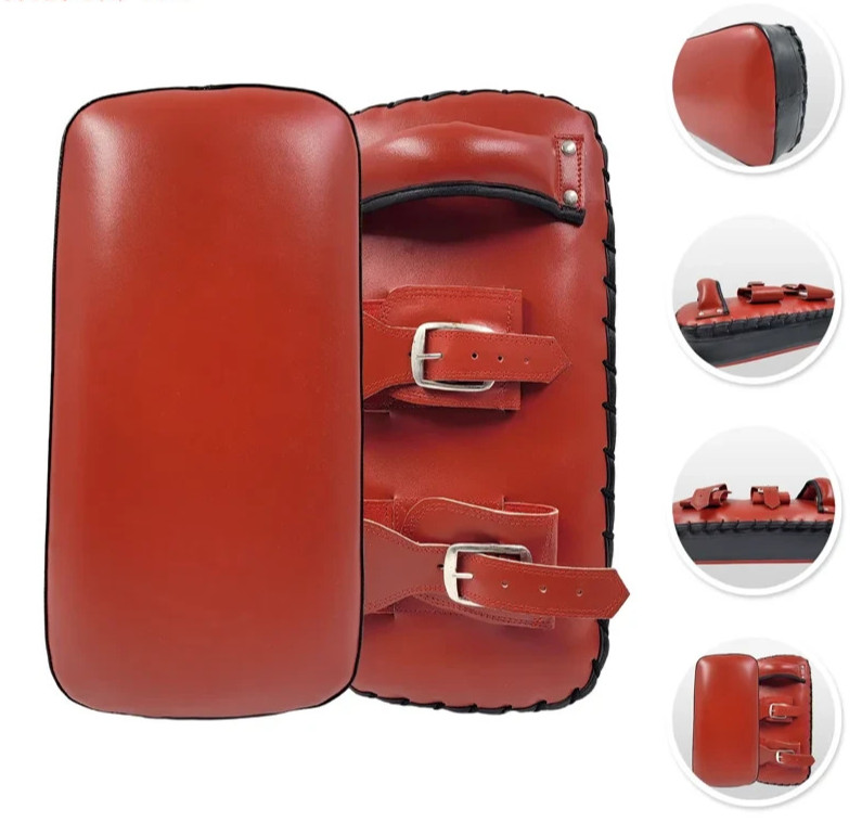 Leather Thai Kick Pad! High Foam Core! Superior Impact Absorption