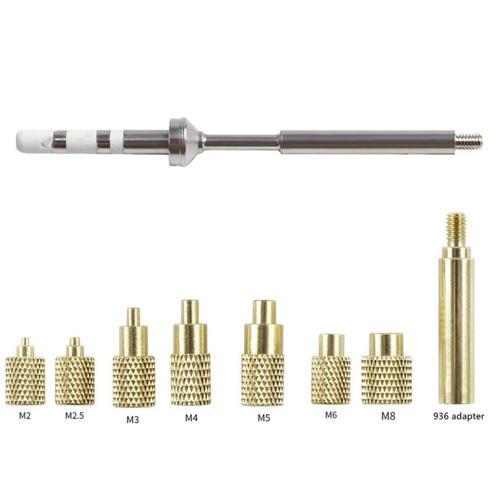 Heat Kit Insert Tool Insertion Tip Adapter Kit .5 M3 M4 M8 Press Tools