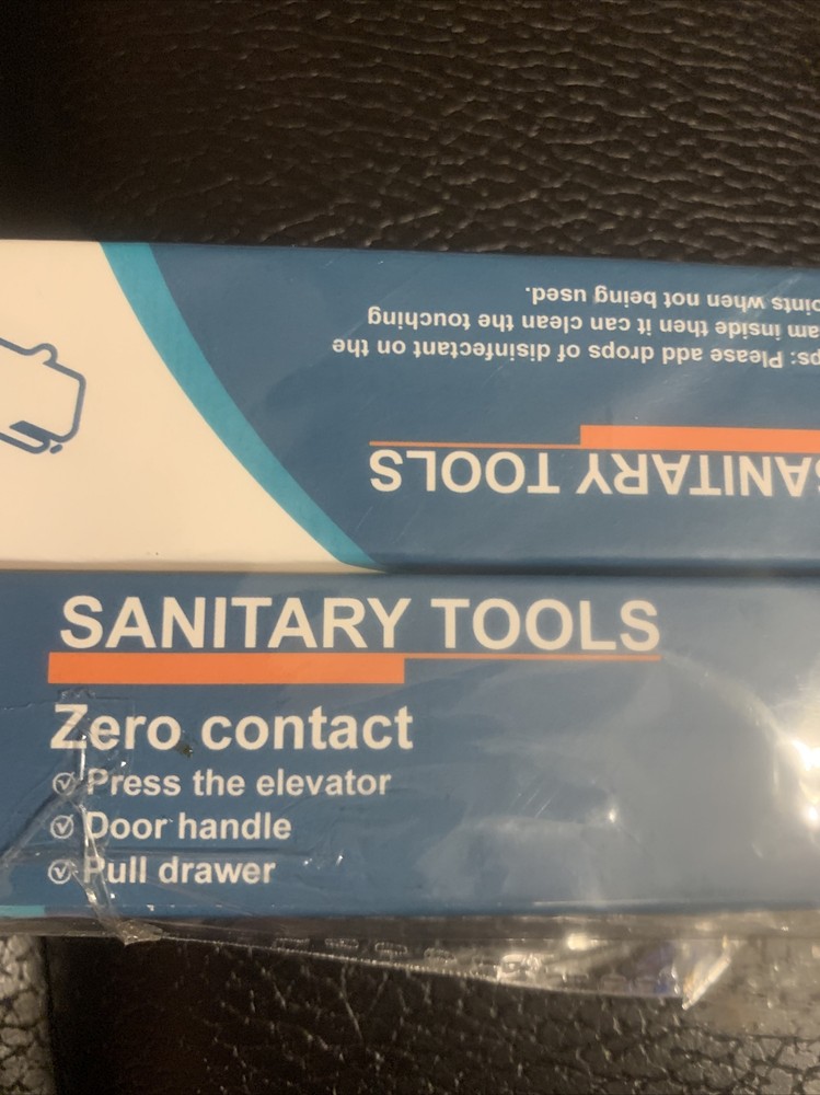 2 CT. Zero Contact Sanitary Tools (NEW)