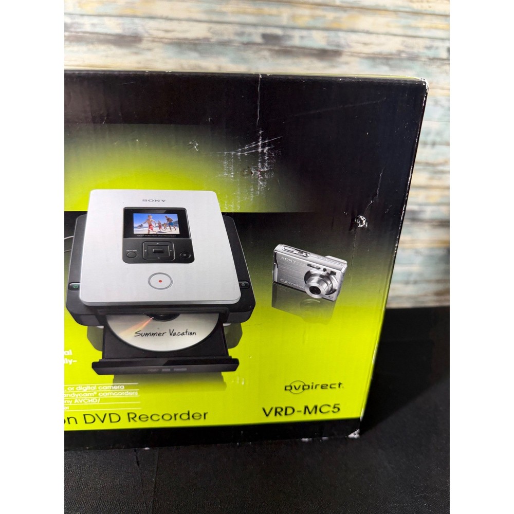 Sony VRD-MC5 DVDirect Multi-Function DVD Recorder White NEW Original Box
