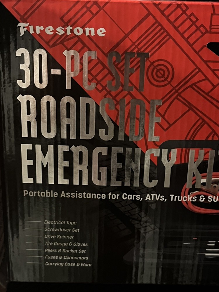 Firestone Road Side Emergency Kit. Brand New!!