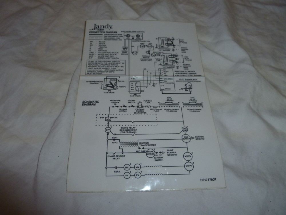 JANDY ELECTRONIC POOL/SPA HEATER TEMP CONTROL R0011700