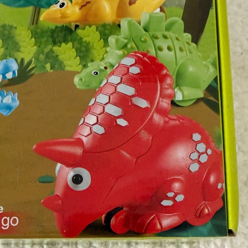 Press and Go Dinosaur Set