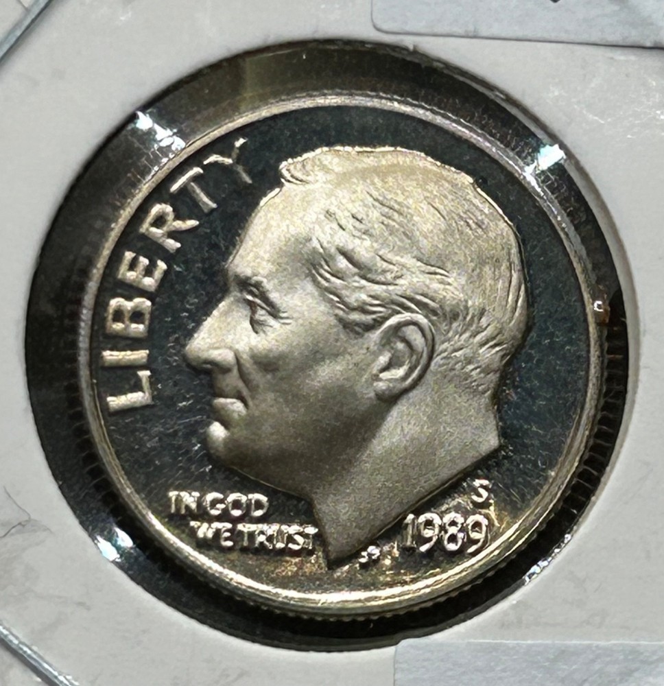 1989 S ROOSEVELT DIME PROOF