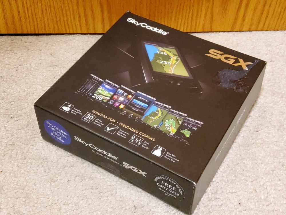 SkyCaddie SGX Golf GPS 2011 Version EUC