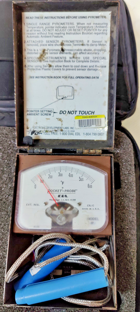 POCKET-PROBE PYROMETER Electronic Development Model IP-06