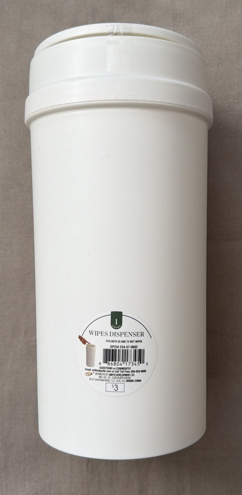 Wipes Dispenser White For Rolls