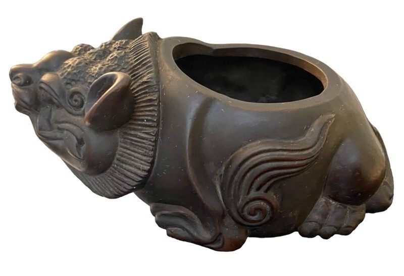 Chinese Clay Red Teapot Incense Burner