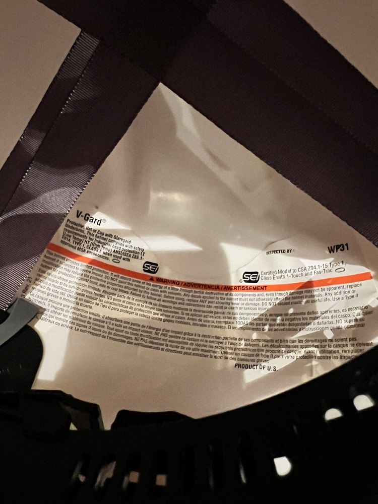 ArcGuard H12HT 12 cal PureView Faceshield With Hard Hat Size Medium