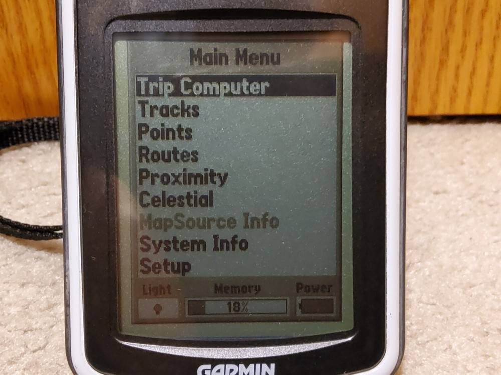 Garmin GPSMAP 76 Tested Clean Bundle w/ box, strap, manuals, cables EUC