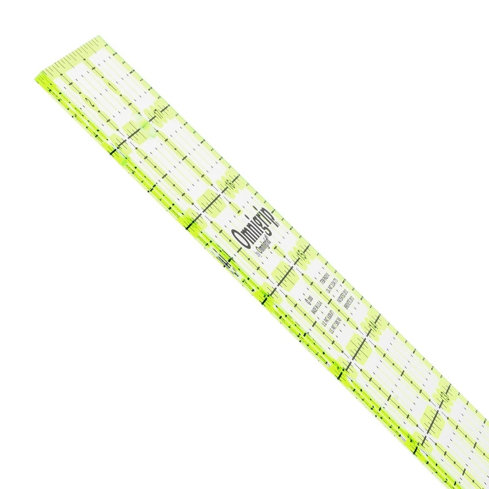 Omnigrip by Non-Slip Ruler, 4" x 14"