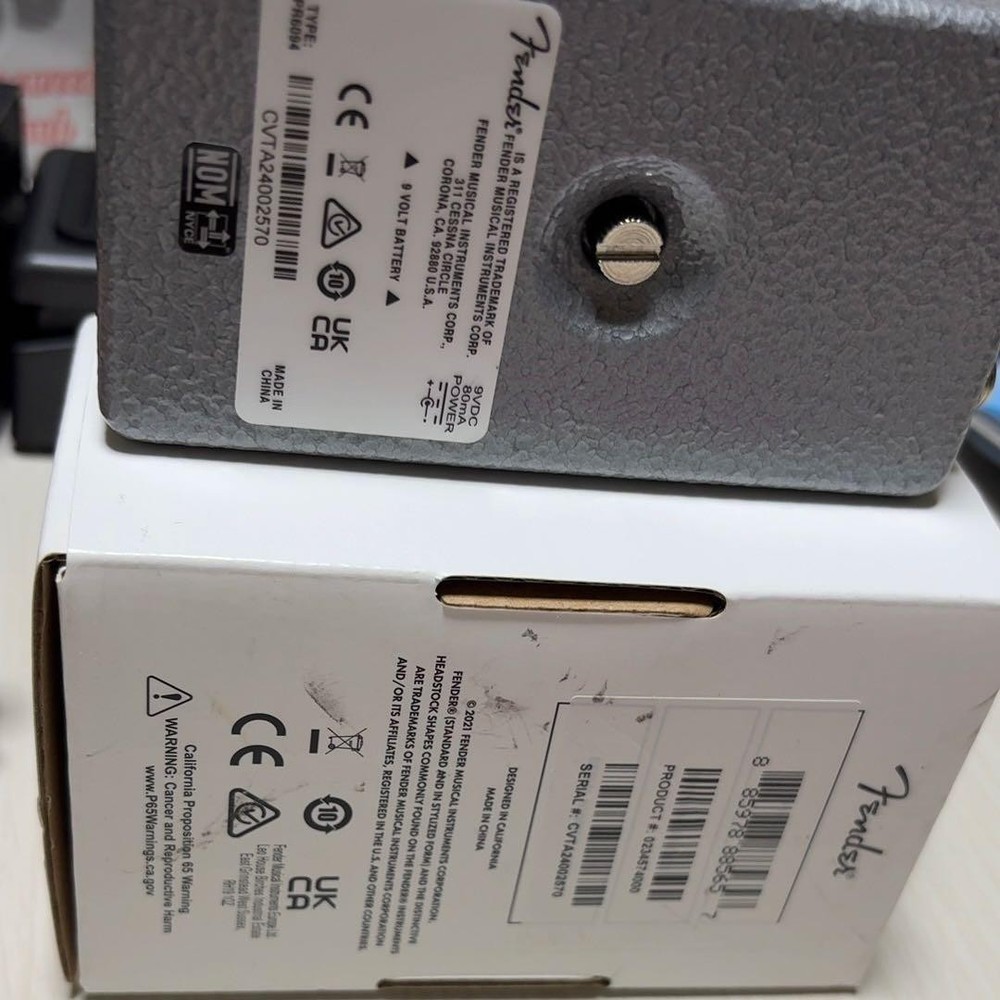 Fender Hammertone Fuzz guitar effector