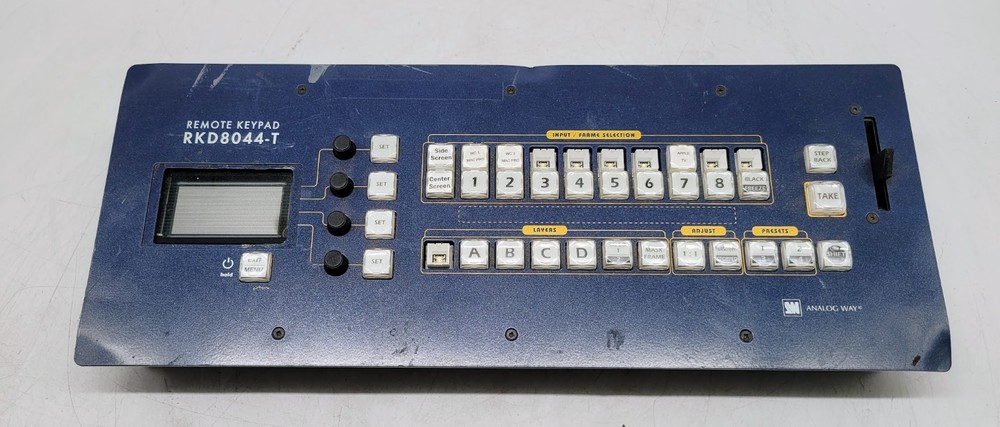 Analog Way RKD8044-T Remote Keypad