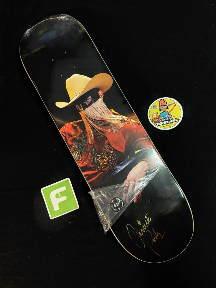 RARE SIGNED Orville Peck Limited Edition Zero Skateboard Deck AUTOGRAPHED