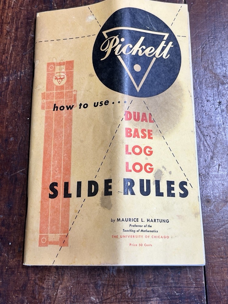 Pickett side rule manual