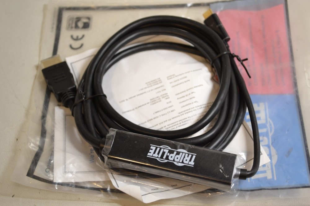 Tripp Lite U444006H 6' USB Type C to HDMI Cable - Black