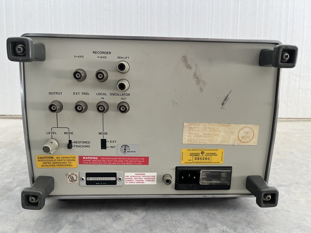 3581A Wave Analyzer Hewlett Packard HP - WE SHIP