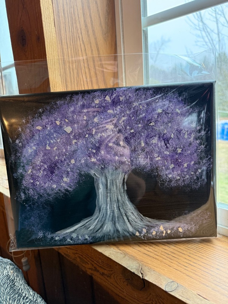Purple Blossom Tree