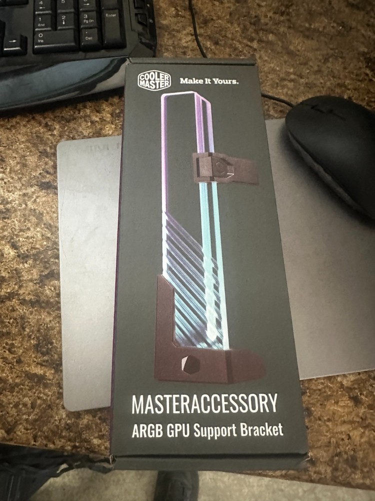 Cooler Master ARGB GPU Support Bracket, Edge-Lit ARGB