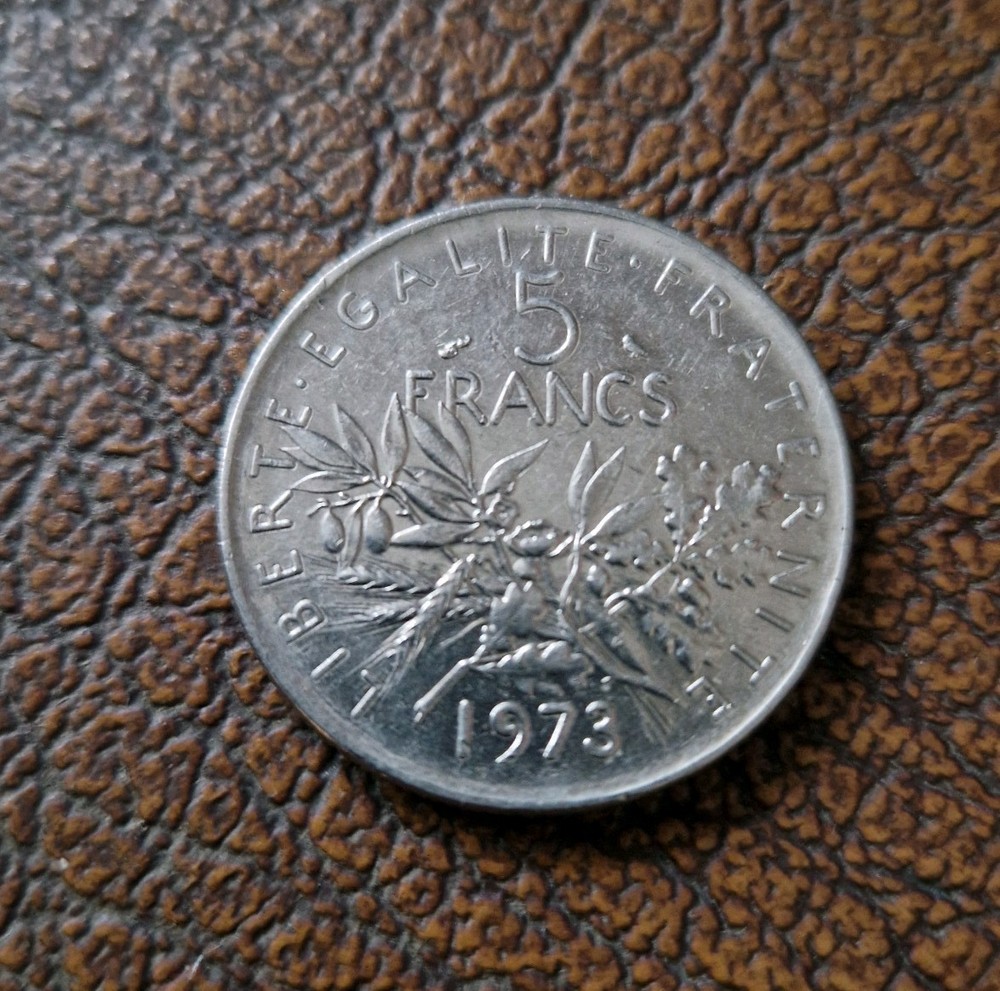 France 5 Francs 1973 Coin