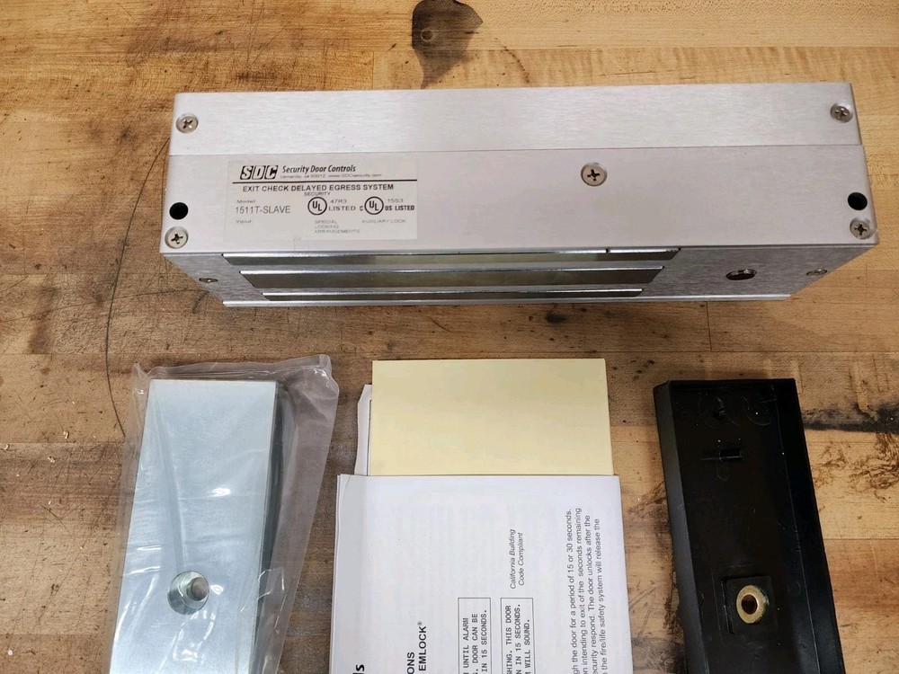 SDC 1511T Slave Exit Check W/ Integrated Delayed Electromagnetic Lock NEW