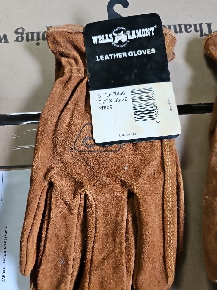 Pioneer Seed X-large Leather Gloves