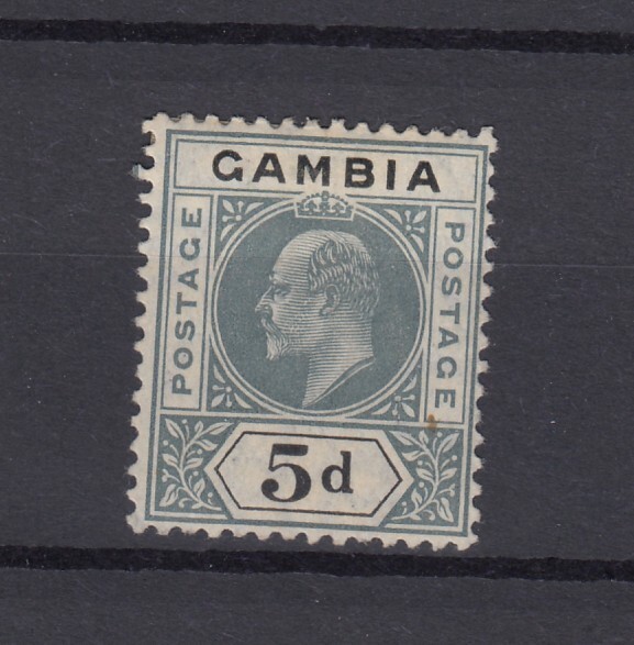 Gambia KEVII 1904 5d SG63 MH BP13591
