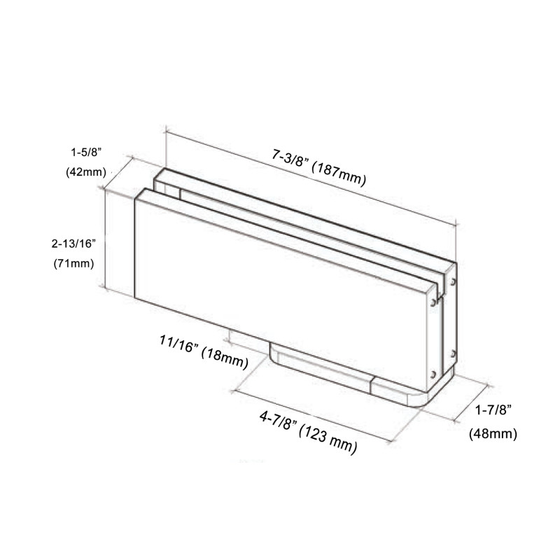 CNDFS-001 HYDRAULIC PATCH FITTING WITH 90° HOLD OPEN