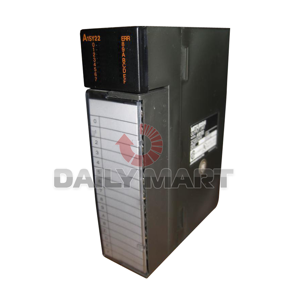 Mitsubishi PLC A1SY22 Programmable Logic Controller I/O OUTPUT TRIAC 16 POINTS