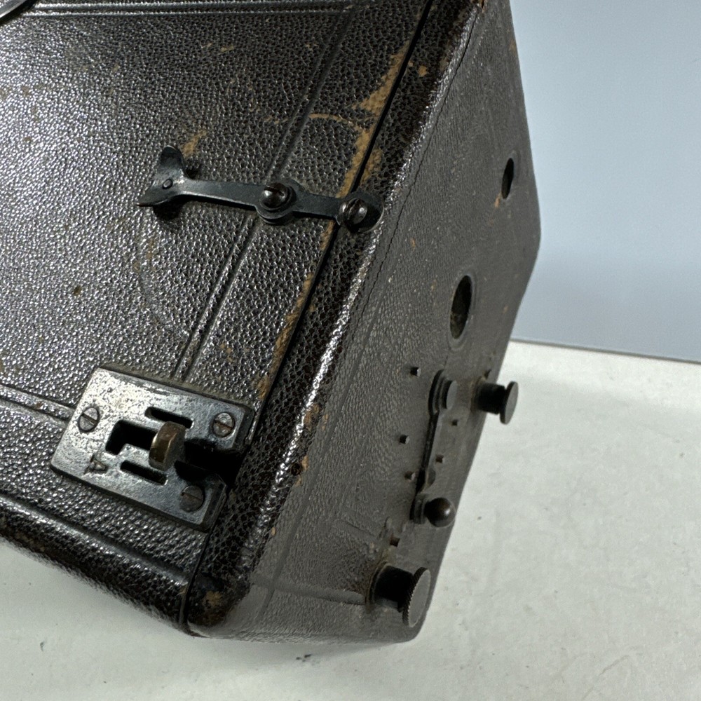 Murer's Express Newness Model A Falling Plate Box Camera - Rare Working Complete