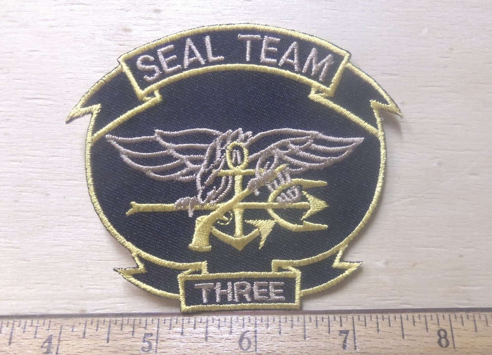 US Navy - Seal Team Three Embroidered Patch
