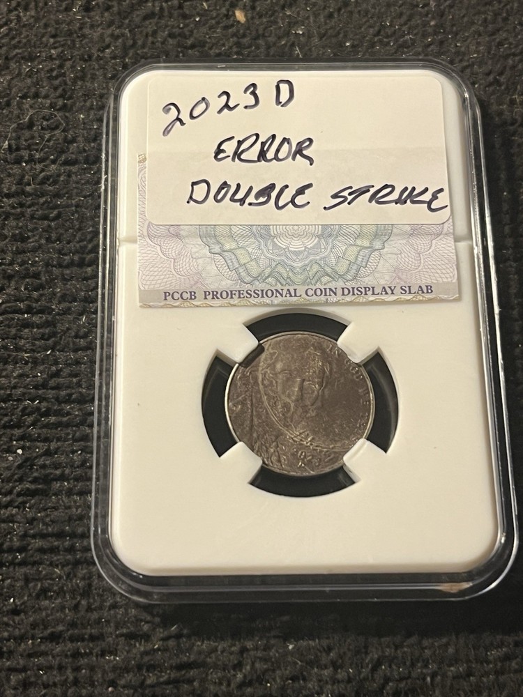 2023-D Jefferson NICKLE DOUBLE STRIKE ERROR