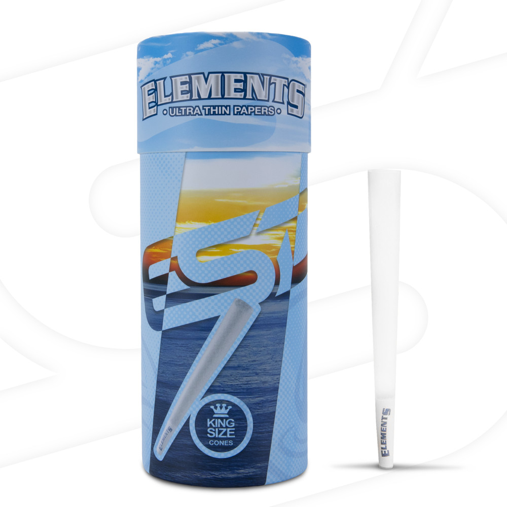 Elements Rolling Paper Cones King Size Pre-Rolled | 50 Pack